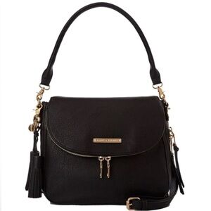 Poppy & Peonies Black Downtown Crossbody Bag
Vegan Leather